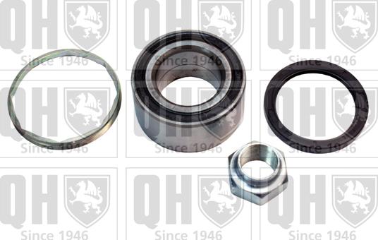 Quinton Hazell QWB604 - Подшипник ступицы колеса, комплект www.autospares.lv