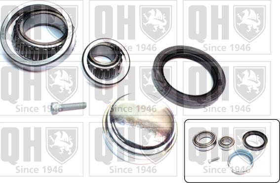 Quinton Hazell QWB1436 - Wheel hub, bearing Kit www.autospares.lv