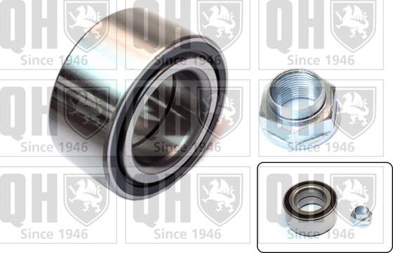 Quinton Hazell QWB1430 - Подшипник ступицы колеса, комплект www.autospares.lv