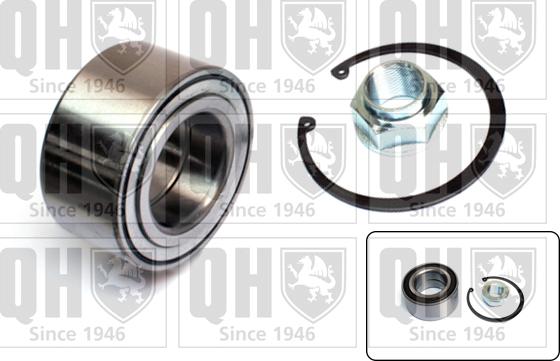 Quinton Hazell QWB1431 - Wheel hub, bearing Kit www.autospares.lv