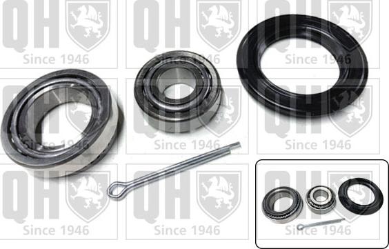 Quinton Hazell QWB155C - Wheel hub, bearing Kit www.autospares.lv