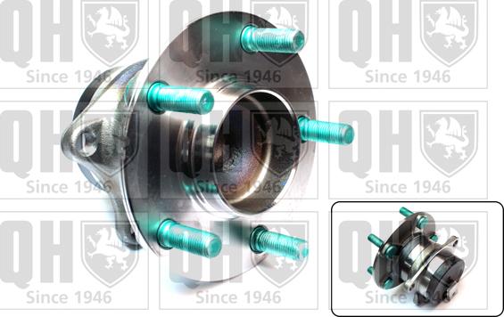 Quinton Hazell QWB1570 - Подшипник ступицы колеса, комплект www.autospares.lv