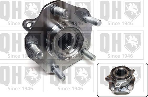 Quinton Hazell QWB1617 - Подшипник ступицы колеса, комплект www.autospares.lv