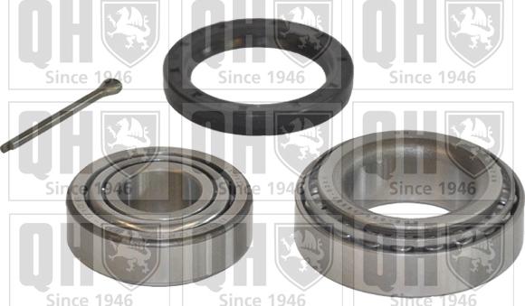 Quinton Hazell QWB1053 - Подшипник ступицы колеса, комплект www.autospares.lv