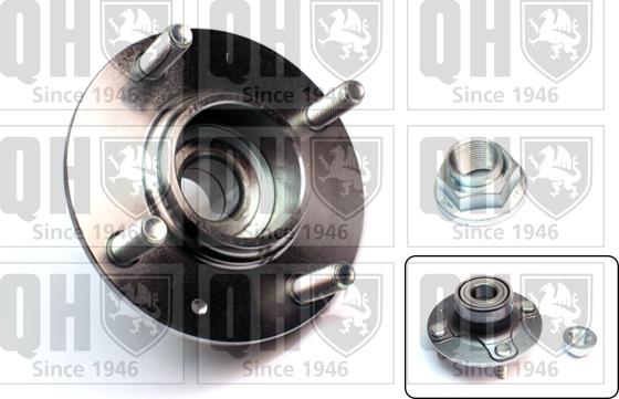 Quinton Hazell QWB1081 - Подшипник ступицы колеса, комплект www.autospares.lv