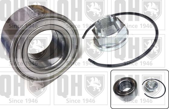 Quinton Hazell QWB1087 - Wheel hub, bearing Kit www.autospares.lv