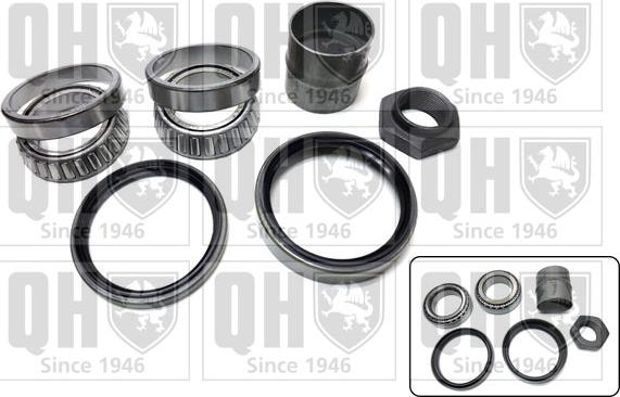 Quinton Hazell QWB1197 - Wheel hub, bearing Kit www.autospares.lv