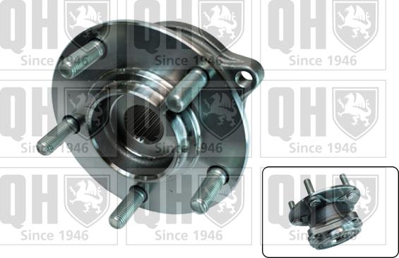 Quinton Hazell QWB1398 - Wheel hub, bearing Kit www.autospares.lv