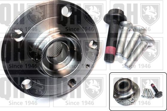 Quinton Hazell QWB1348 - Подшипник ступицы колеса, комплект www.autospares.lv