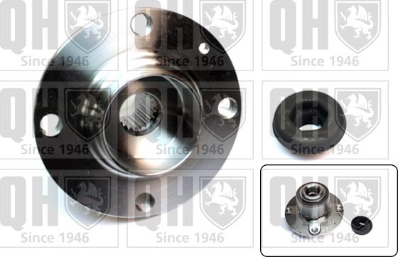 Quinton Hazell QWB1364 - Подшипник ступицы колеса, комплект www.autospares.lv