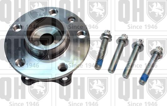 Quinton Hazell QWB1380 - Подшипник ступицы колеса, комплект www.autospares.lv