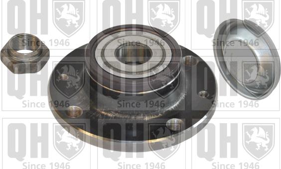 Quinton Hazell QWB1337 - Подшипник ступицы колеса, комплект www.autospares.lv