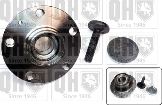 Quinton Hazell QWB1326 - Подшипник ступицы колеса, комплект www.autospares.lv