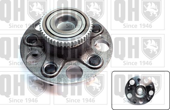 Quinton Hazell QWB1246 - Подшипник ступицы колеса, комплект www.autospares.lv