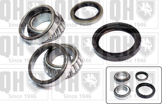 Quinton Hazell QWB1207 - Wheel hub, bearing Kit www.autospares.lv