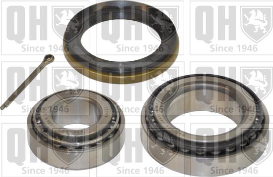 Quinton Hazell QWB881 - Подшипник ступицы колеса, комплект www.autospares.lv