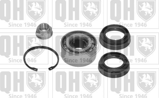 Quinton Hazell QWB820 - Wheel hub, bearing Kit www.autospares.lv