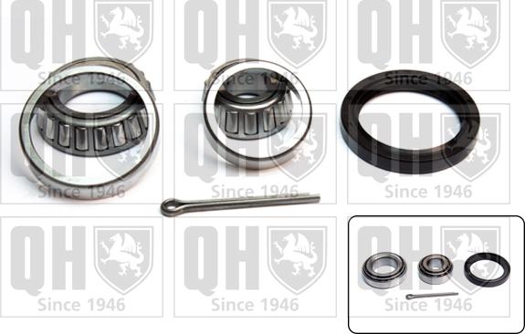 Quinton Hazell QWB212 - Wheel hub, bearing Kit www.autospares.lv