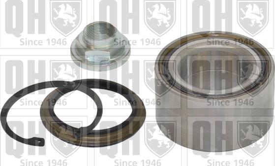 Quinton Hazell QWB780 - Подшипник ступицы колеса, комплект www.autospares.lv