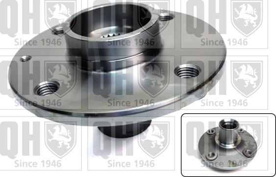 Quinton Hazell QWH174 - Ступица колеса, поворотный кулак www.autospares.lv