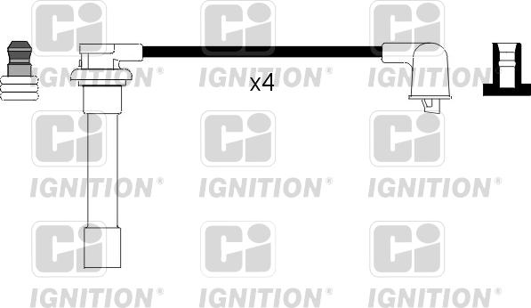 Quinton Hazell XC927 - Augstsprieguma vadu komplekts www.autospares.lv