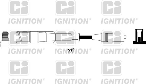 Quinton Hazell XC528 - Augstsprieguma vadu komplekts www.autospares.lv