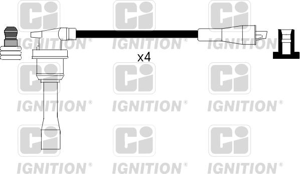 Quinton Hazell XC1000 - Augstsprieguma vadu komplekts autospares.lv