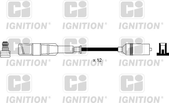 Quinton Hazell XC1137 - Augstsprieguma vadu komplekts www.autospares.lv