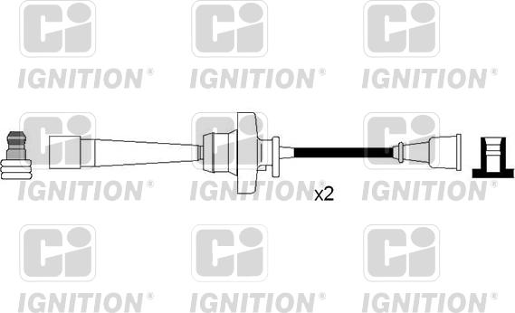 Quinton Hazell XC1227 - Augstsprieguma vadu komplekts www.autospares.lv