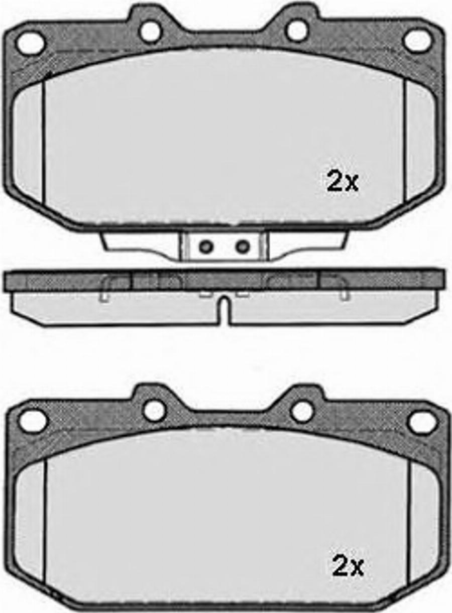 Raicam 9180 - Bremžu uzliku kompl., Disku bremzes www.autospares.lv