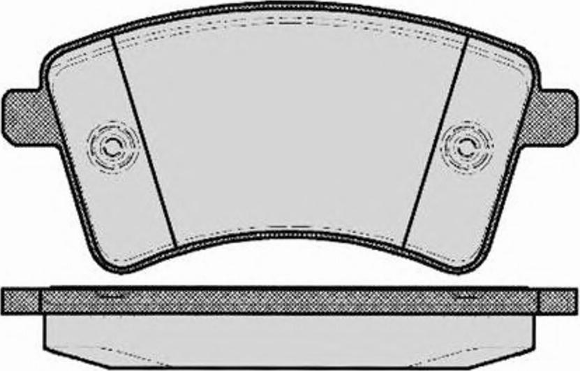 Raicam 924.1 - Тормозные колодки, дисковые, комплект www.autospares.lv