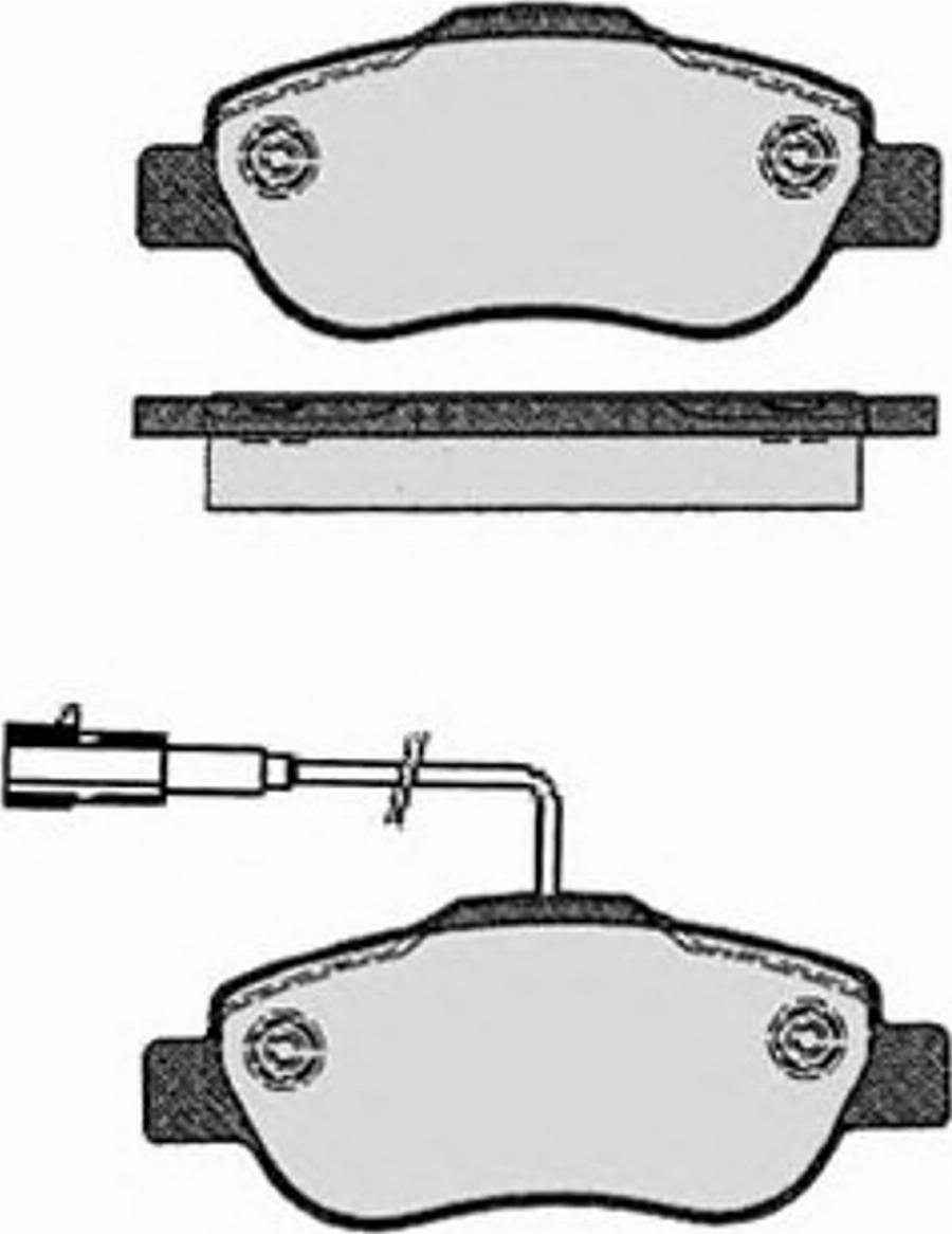 Raicam 445.1 - Bremžu uzliku kompl., Disku bremzes www.autospares.lv