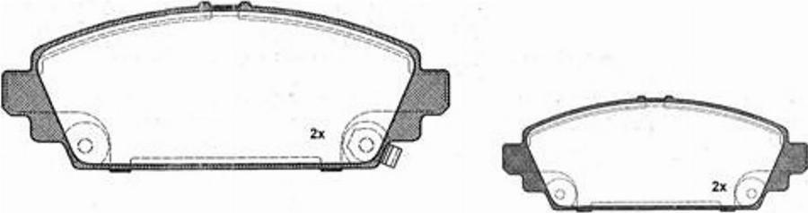 Raicam 4610 - Bremžu uzliku kompl., Disku bremzes www.autospares.lv