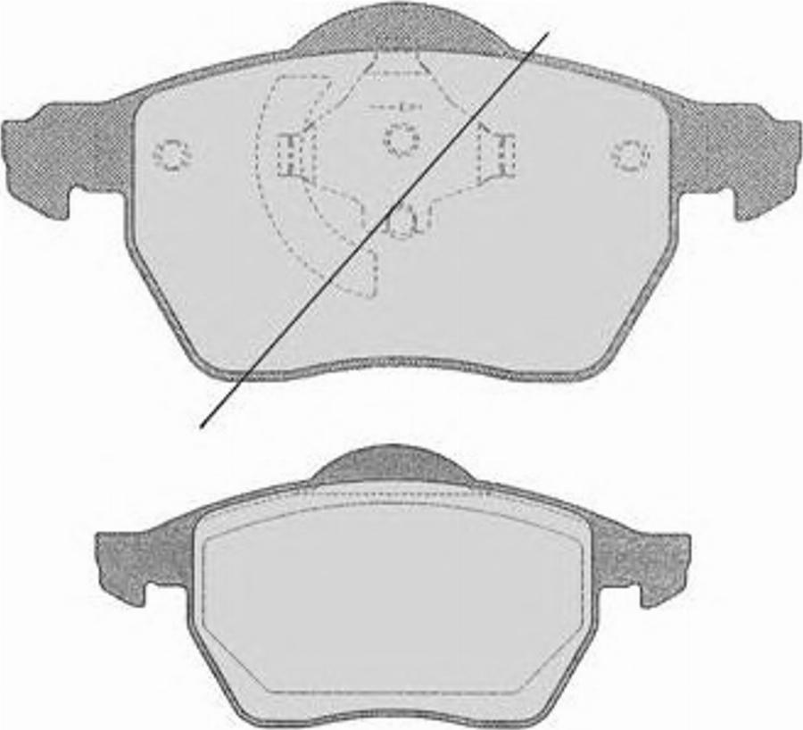 Raicam 428.1 - Brake Pad Set, disc brake www.autospares.lv