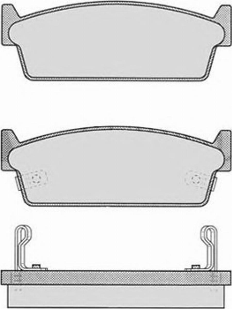 Raicam 502.0 - Тормозные колодки, дисковые, комплект www.autospares.lv