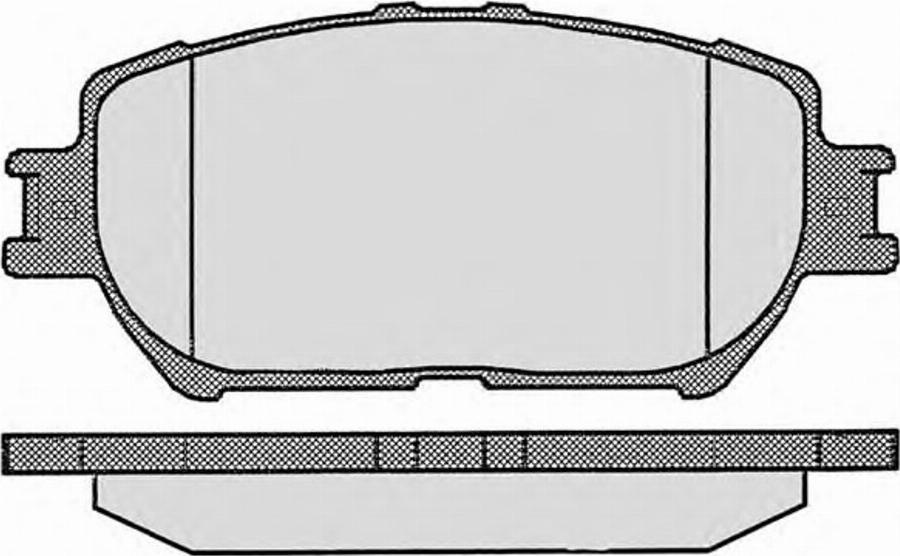 Raicam 581.0 - Brake Pad Set, disc brake www.autospares.lv