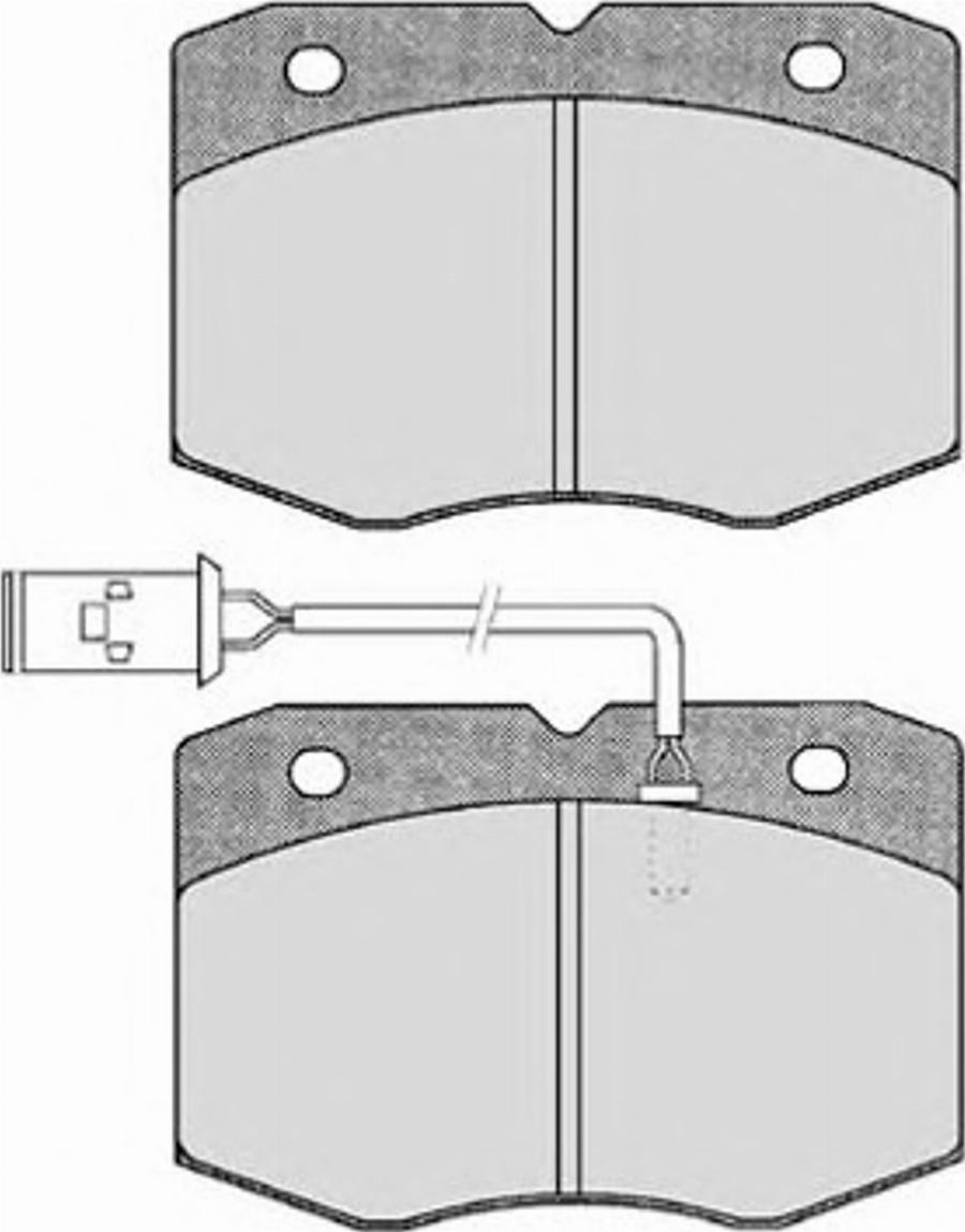 Raicam 5290 - Bremžu uzliku kompl., Disku bremzes www.autospares.lv