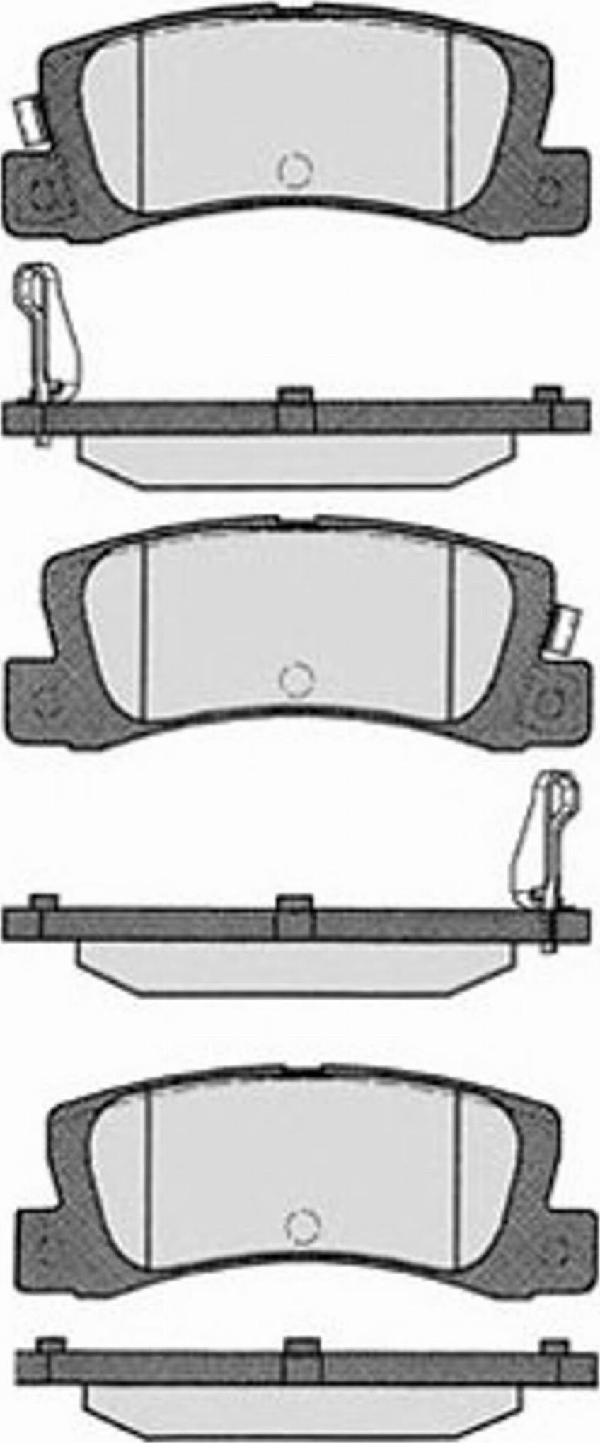 Raicam 570.0 - Brake Pad Set, disc brake www.autospares.lv