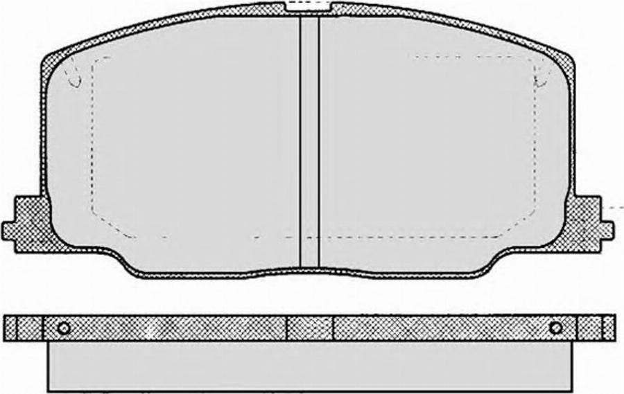 Raicam 571.0 - Bremžu uzliku kompl., Disku bremzes autospares.lv