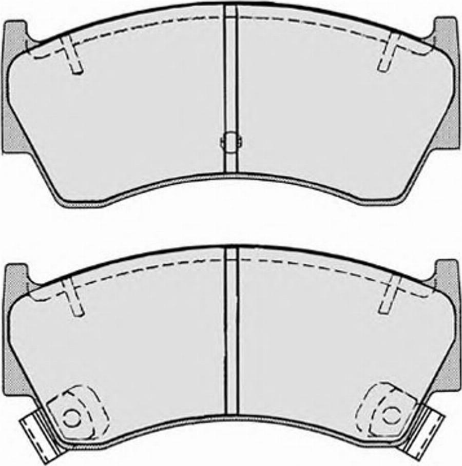 Raicam 658.0 - Bremžu uzliku kompl., Disku bremzes www.autospares.lv