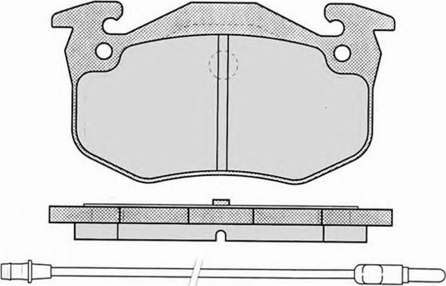 Raicam 608.0 - Тормозные колодки, дисковые, комплект www.autospares.lv