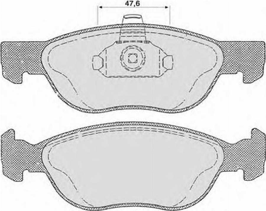 Raicam 614.1 - Brake Pad Set, disc brake www.autospares.lv