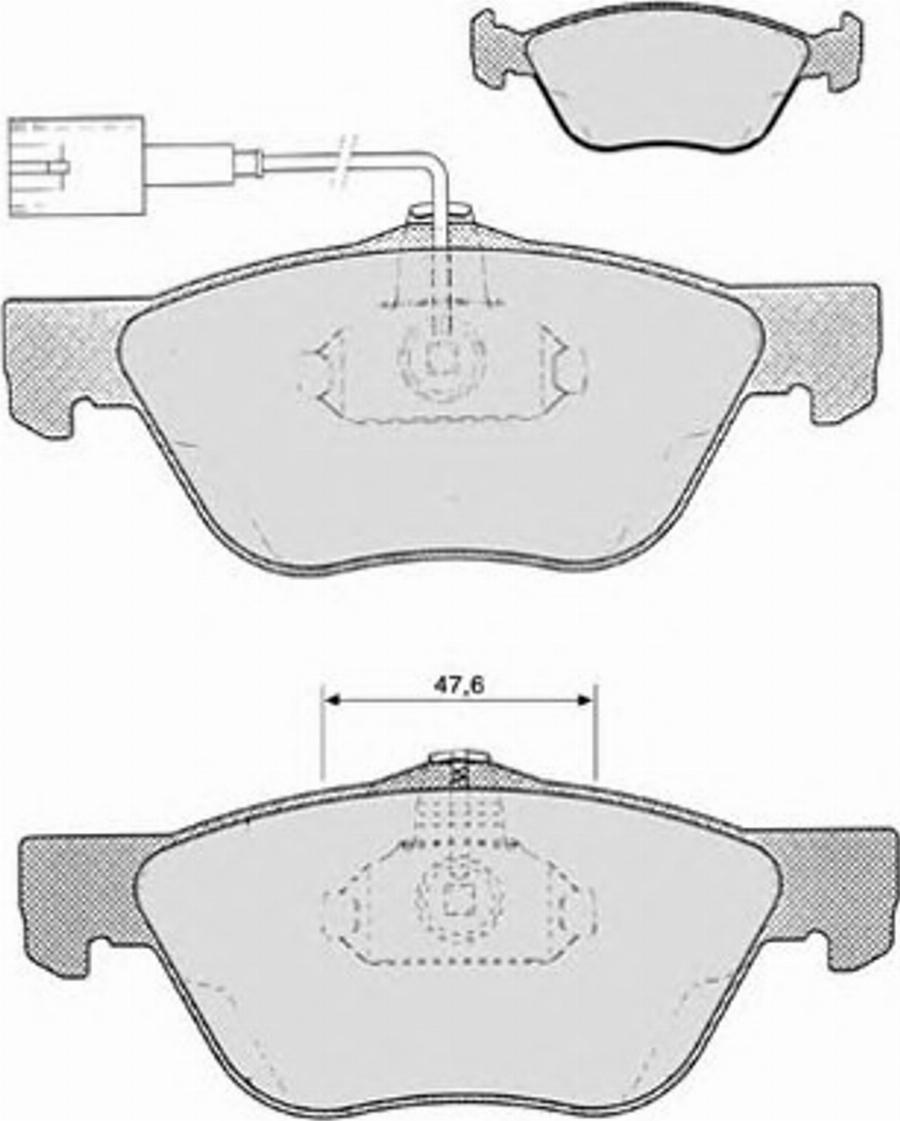 Raicam 615.2 - Brake Pad Set, disc brake www.autospares.lv