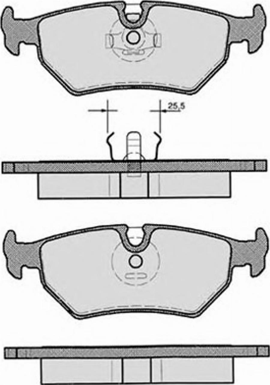 Raicam 616.0 - Тормозные колодки, дисковые, комплект www.autospares.lv