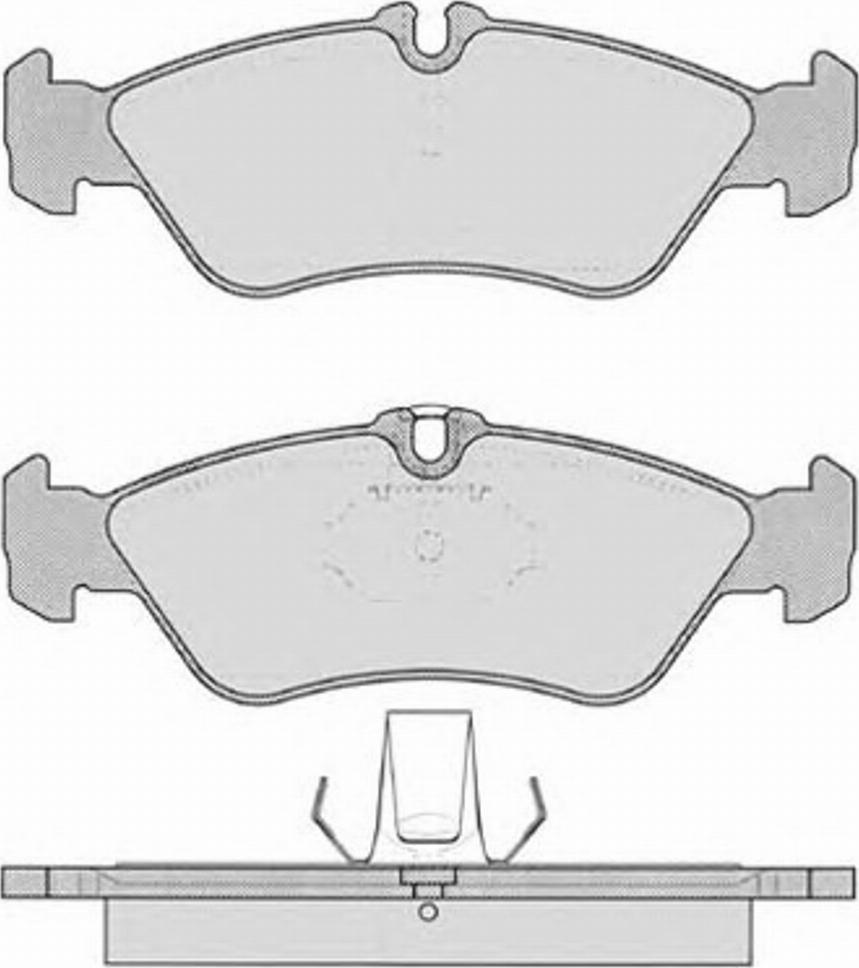 Raicam 6291 - Тормозные колодки, дисковые, комплект www.autospares.lv