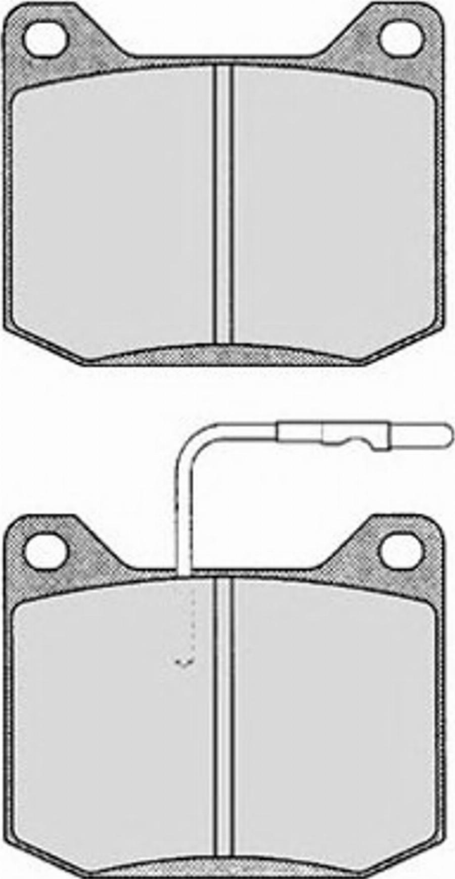 Raicam 046.0 - Тормозные колодки, дисковые, комплект www.autospares.lv