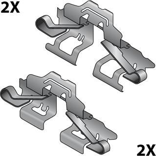 Raicam 12079624 - Accessory Kit for disc brake Pads www.autospares.lv