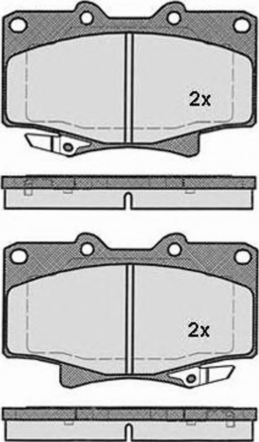 Raicam 8690 - Bremžu uzliku kompl., Disku bremzes www.autospares.lv