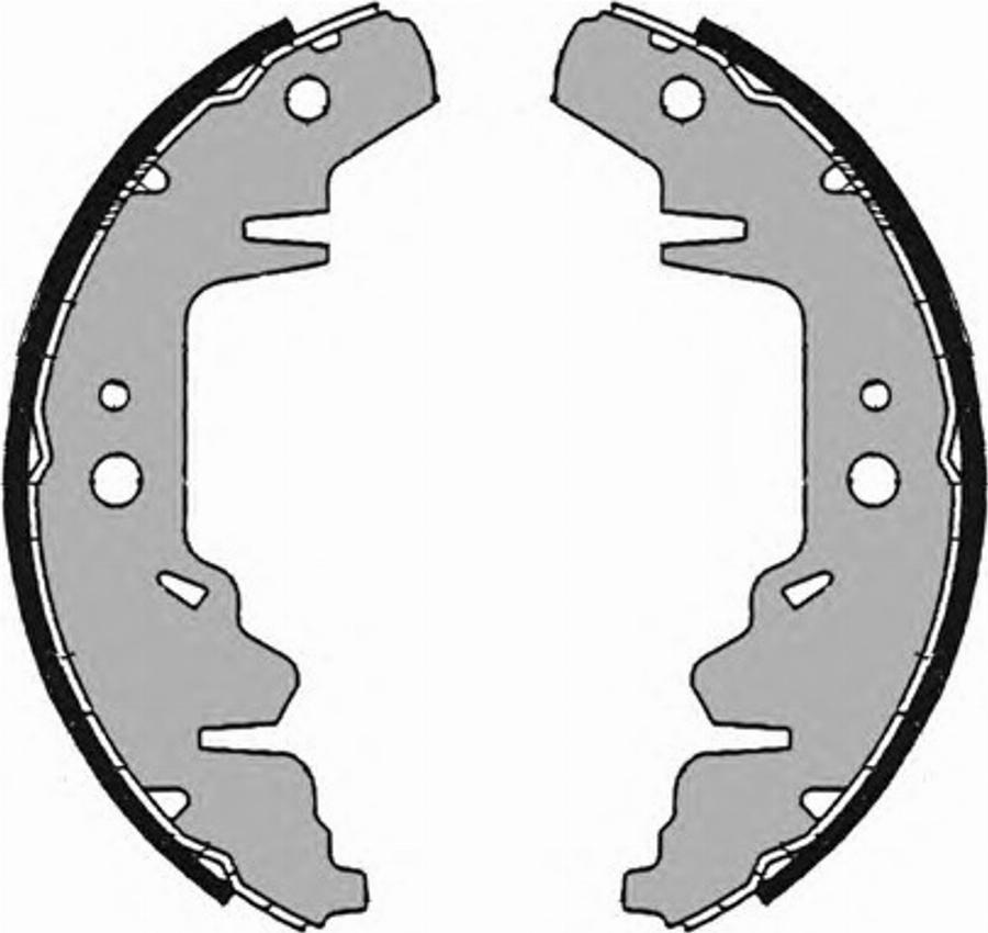 Raicam 2755 - Brake Shoe Set www.autospares.lv