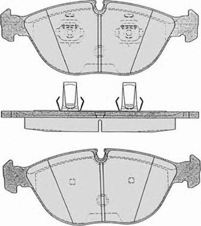 Raicam 754.0 - Bremžu uzliku kompl., Disku bremzes www.autospares.lv